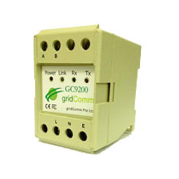 DIN導軌式電力線通信（PLC）調製解調器